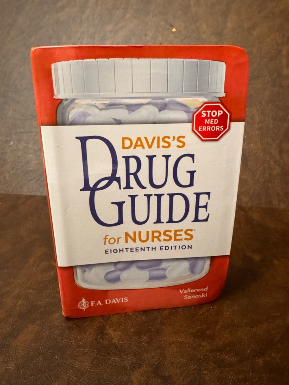 Drug Guide for Nurses, Eighteenth Edition - Red/White